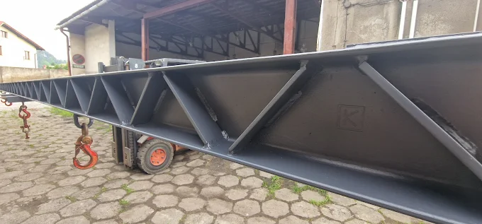 Belka nośna po cięciu laserowym