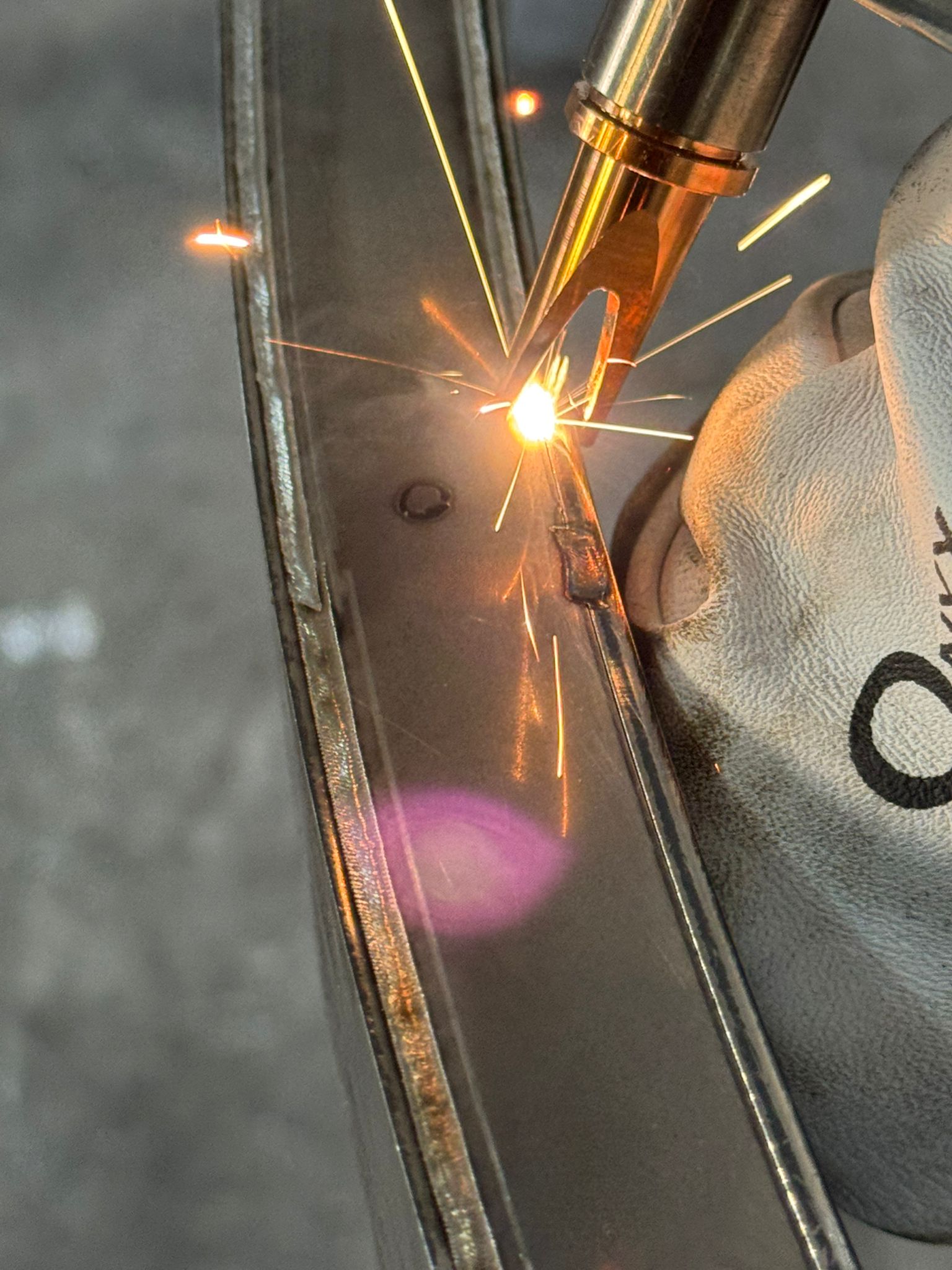 Spawanie detali stalowych